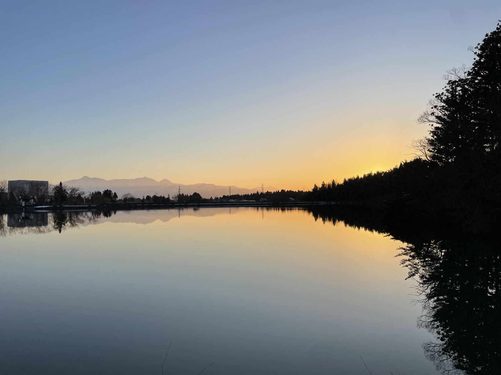 上越・妙高の夕景
